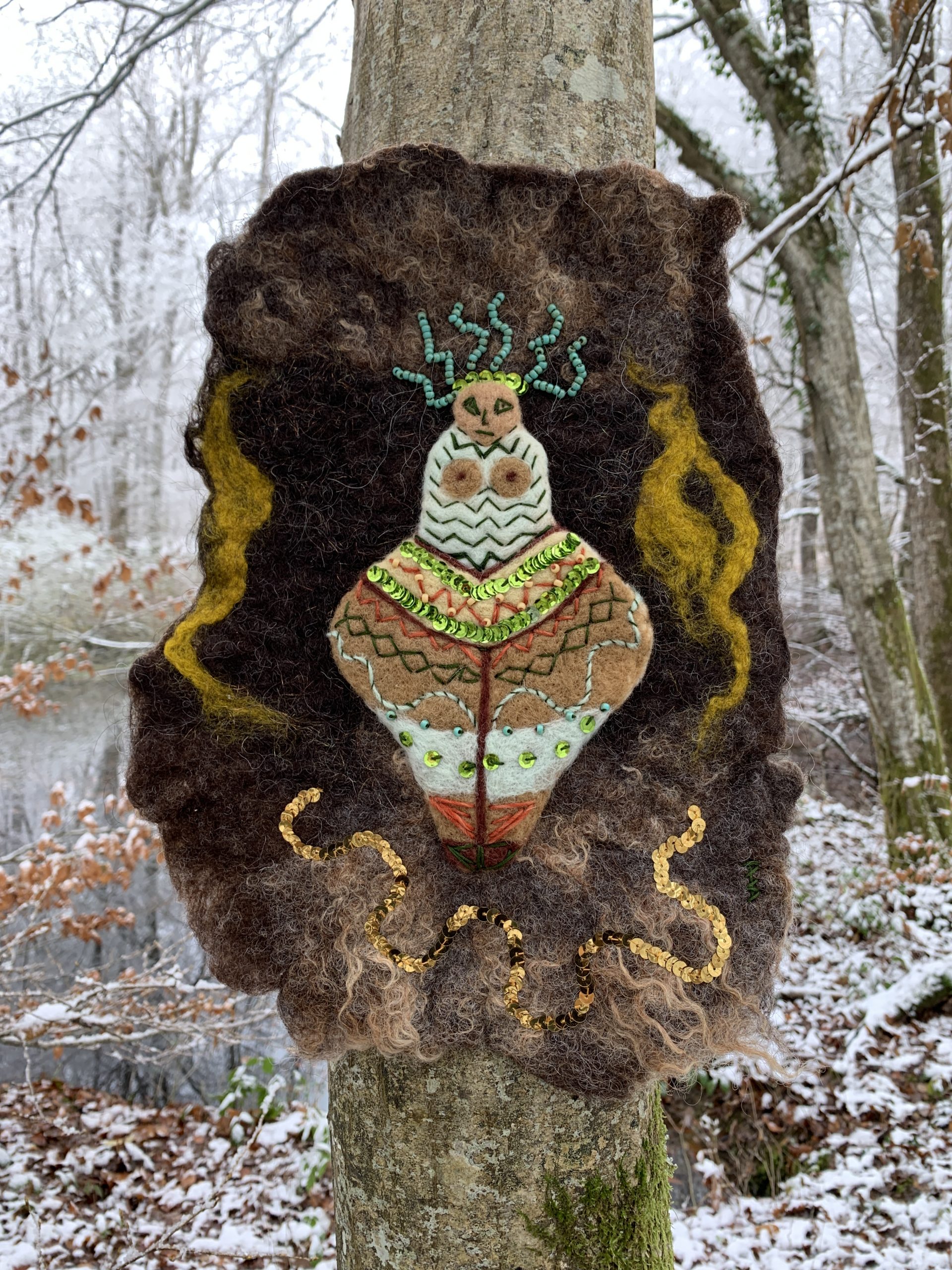 Idole aux serpents n°1