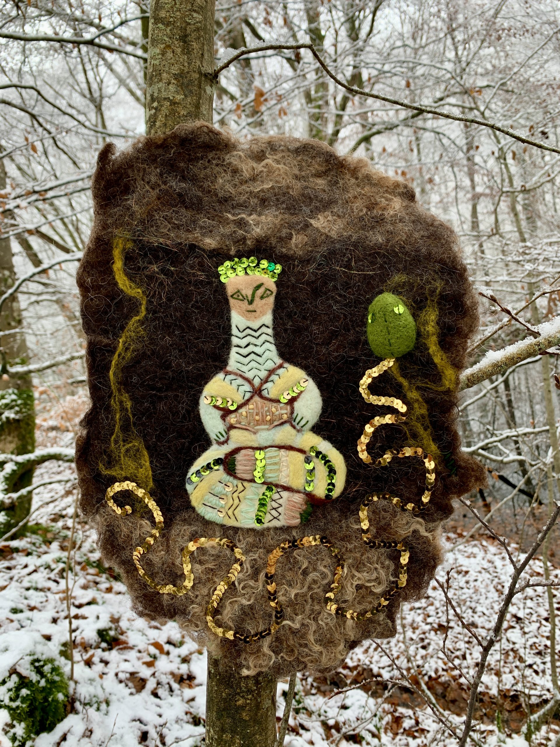 Idole aux serpents n°3