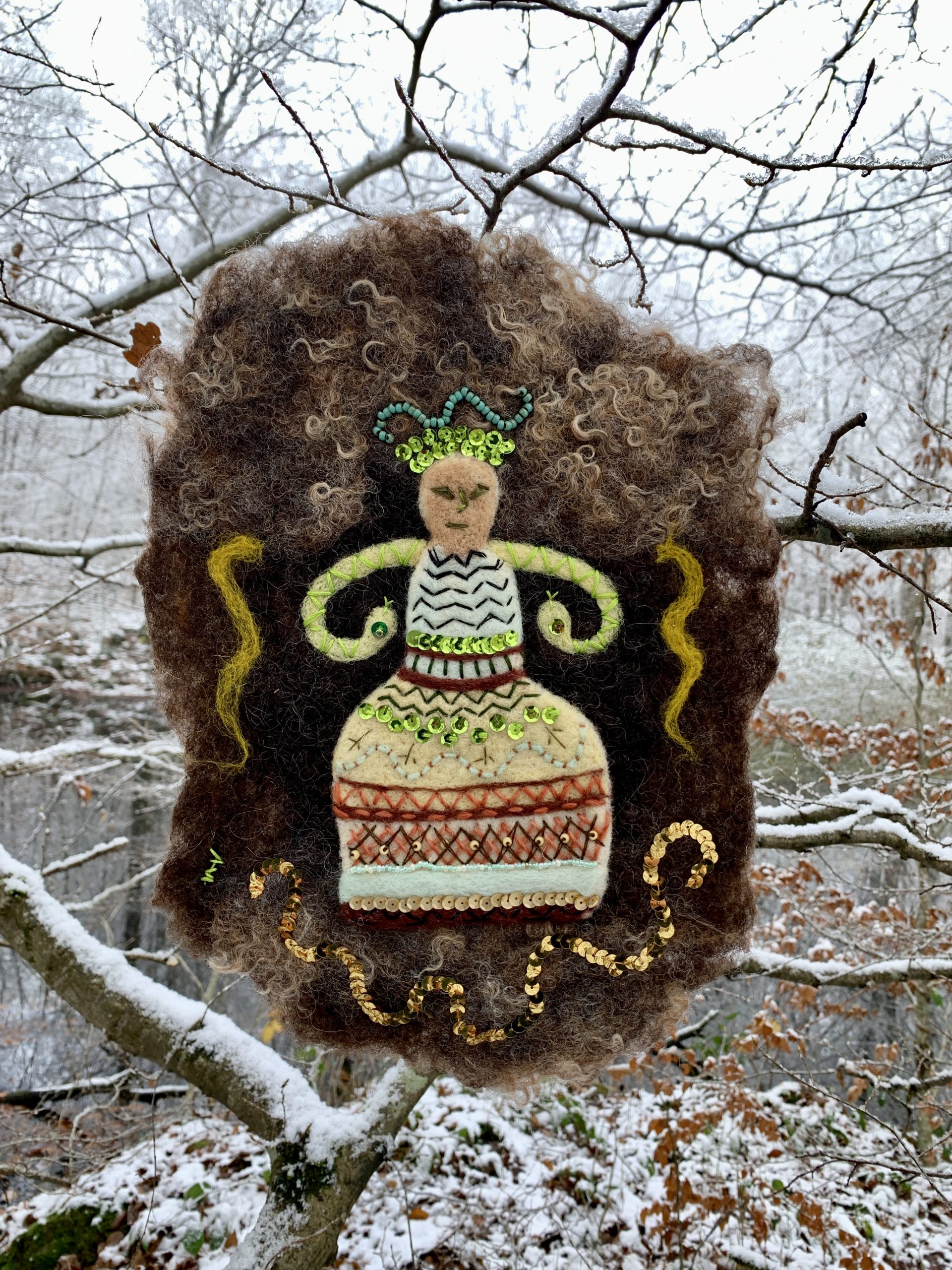 Idole aux serpents n°2