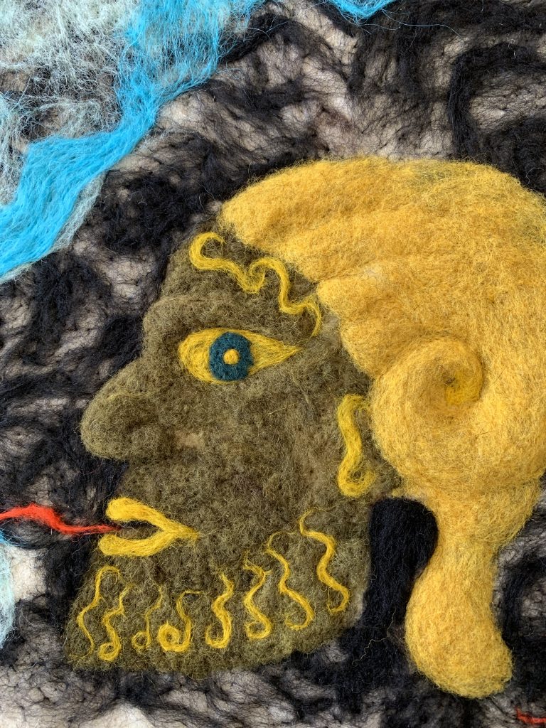 détail dragon subtil