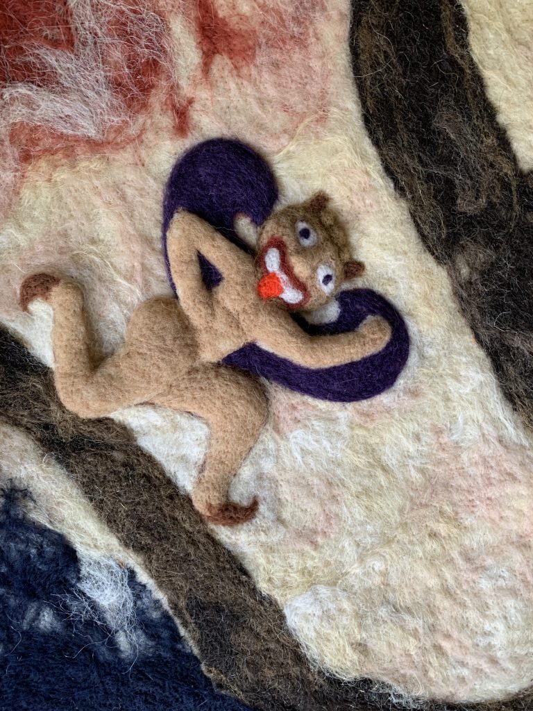 Héliotrope, détail